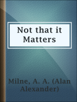 Not_that_it_Matters